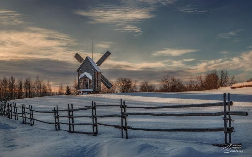 Зимняя сказка у Поморов на Русском Севере