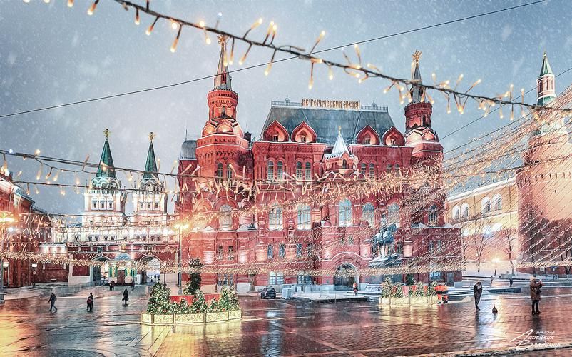 Новогодние праздники в сердце столицы