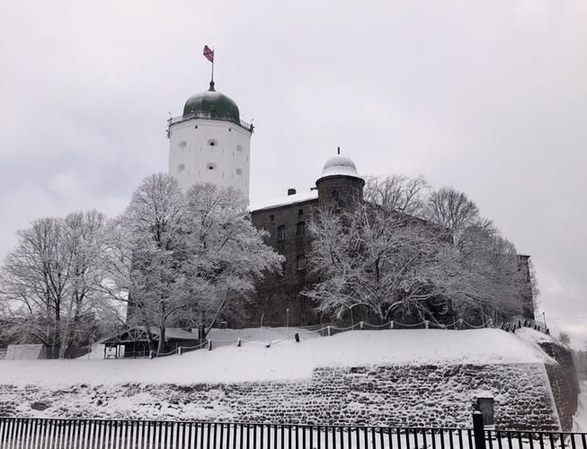 Зима в двух аккордах: Санкт-Петербург и Выборг